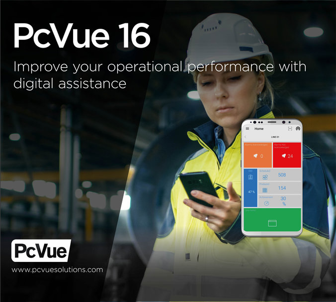 PcVue 16 platformu görücüye çıkıyor